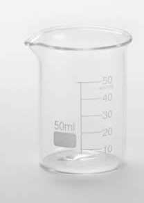 American Metalcraft Glass Clear Chemistry Beaker, 1 3/4 Ounce