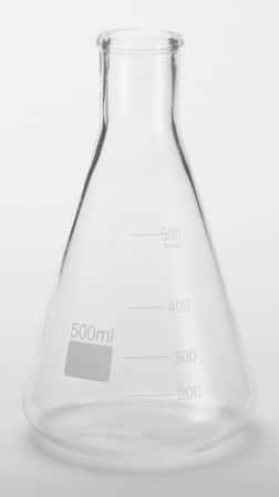 American Metalcraft Glass Clear Chemistry Flask, 17 Ounce
