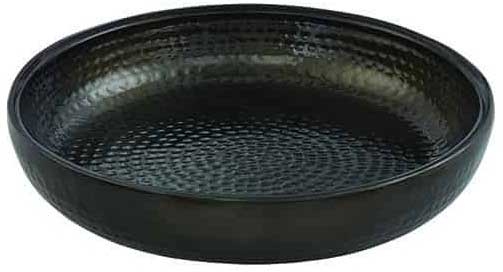 American Metalcraft Black Hammered Aluminum Double Wall Seafood Tray, 128 Ounce Capacity