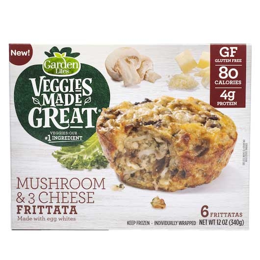 Veggies Made Great Mushroom and 3 Cheese Frittata, 12 Ounce -- 8 per case