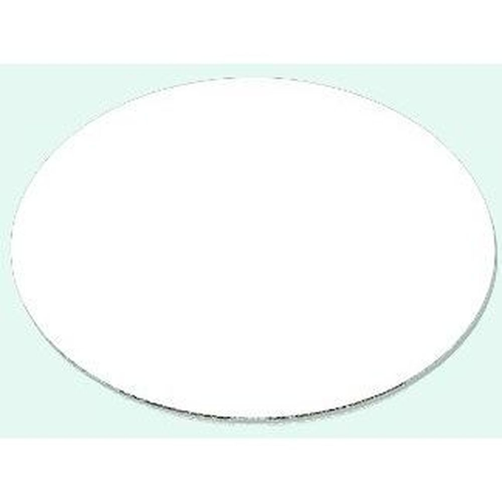 Southern Champion Tray Bright White Laminated Single Wall Cake and Pizza Circle, 14 inch -- 100 per case.