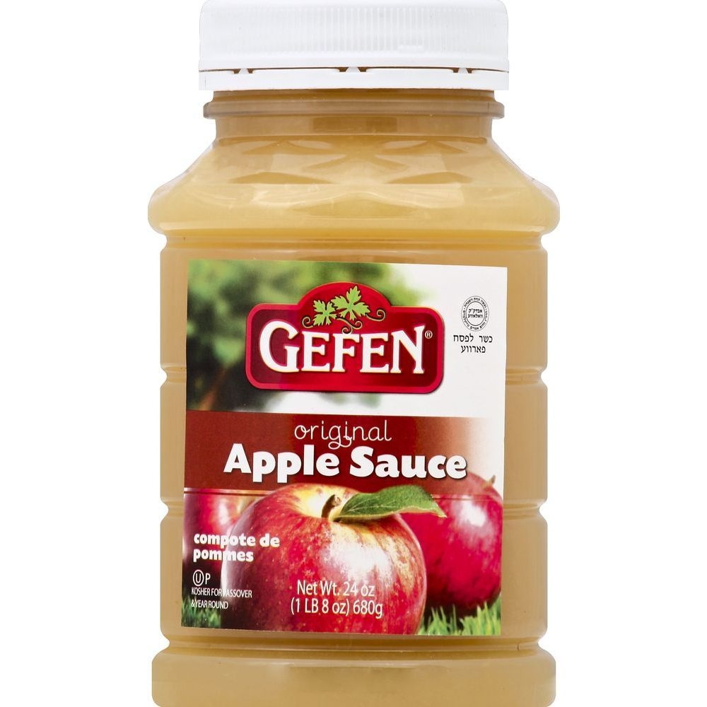 Gefen Original Apple Sauce, 24 Ounce -- 12 per case
