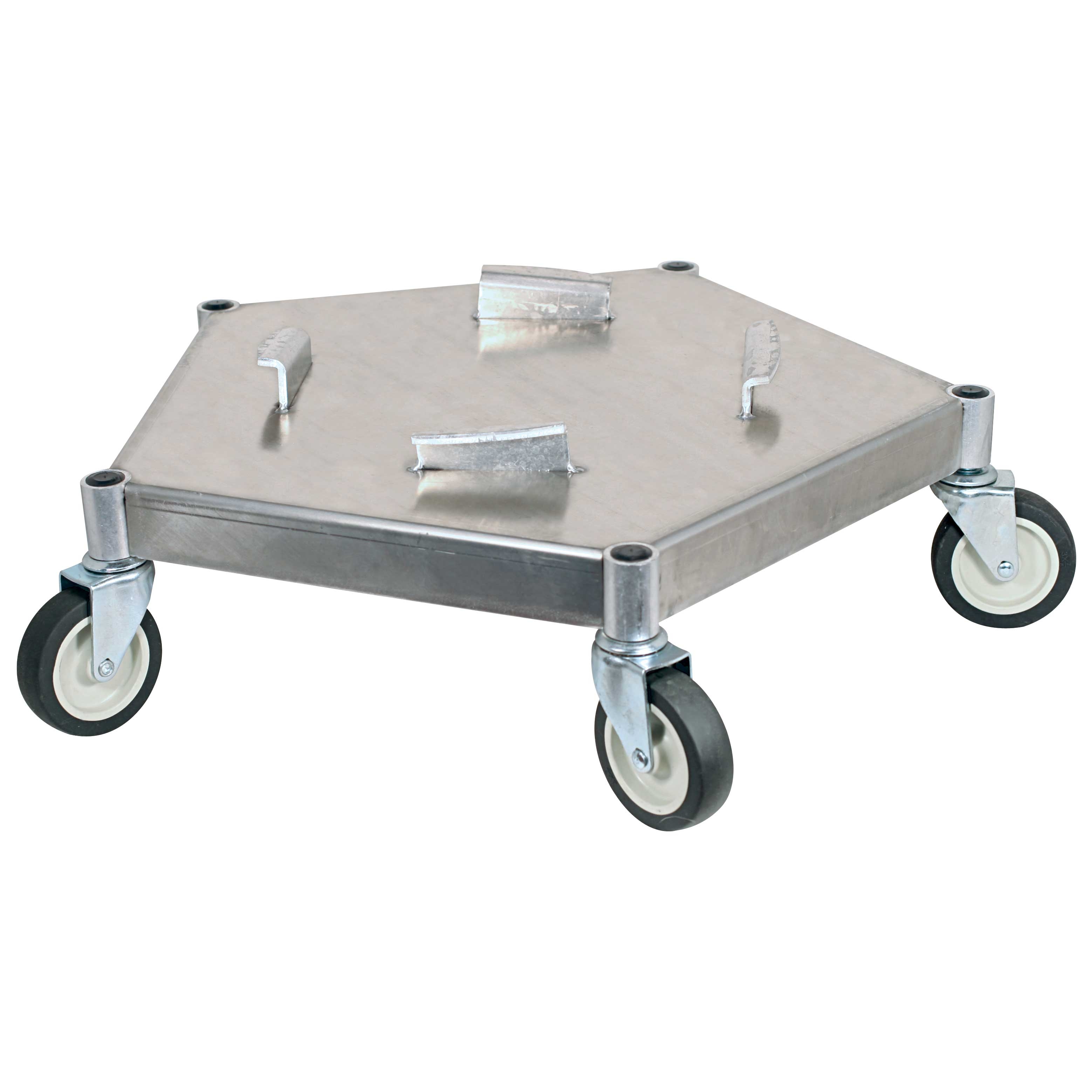 Bar Maid Heavy Duty Metal Keg and Pail Trash Dolly.