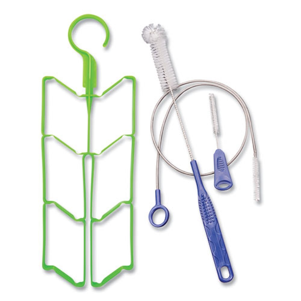 ergodyne Chill Its 5159 Drying Rack Bladder Tube Bite Valve Cleaning Brushes Hydration Pack Cleaning Kit