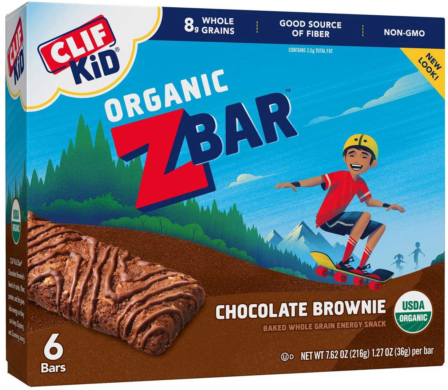Clif ZBar Chocolate Brownie Energy Bar, 7.62 Ounce -- 9 per case