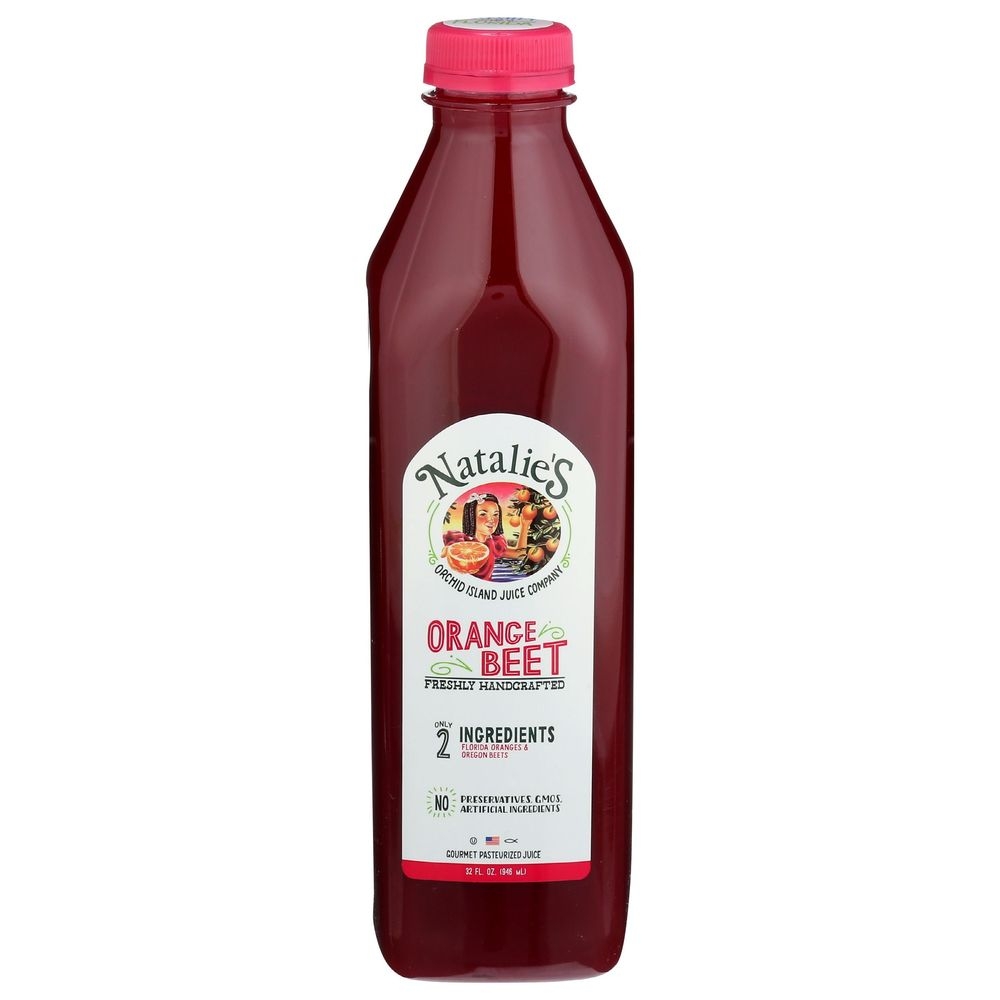 Natalies Orange Beet Juice, 32 Ounce -- 6 per case