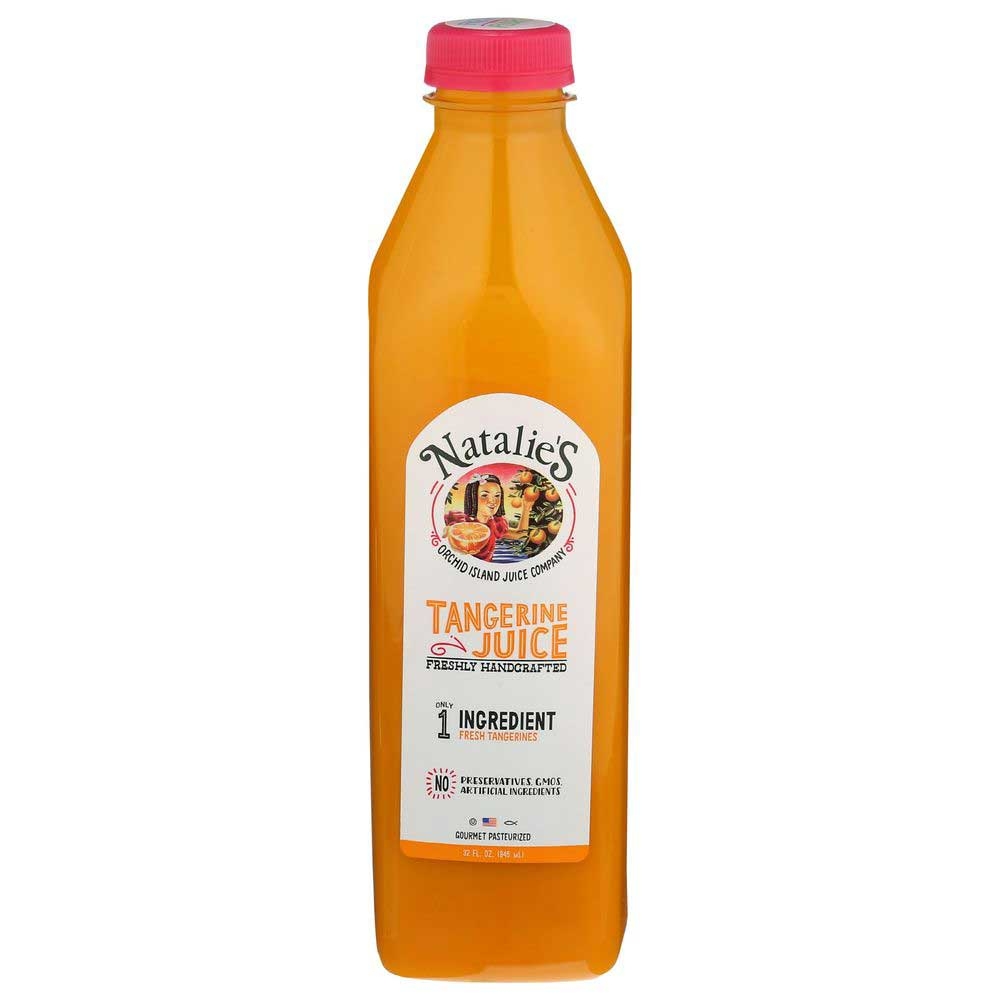 Natalies Orchid Island Tangerine Juice, 32 Fluid Ounce -- 6 per case