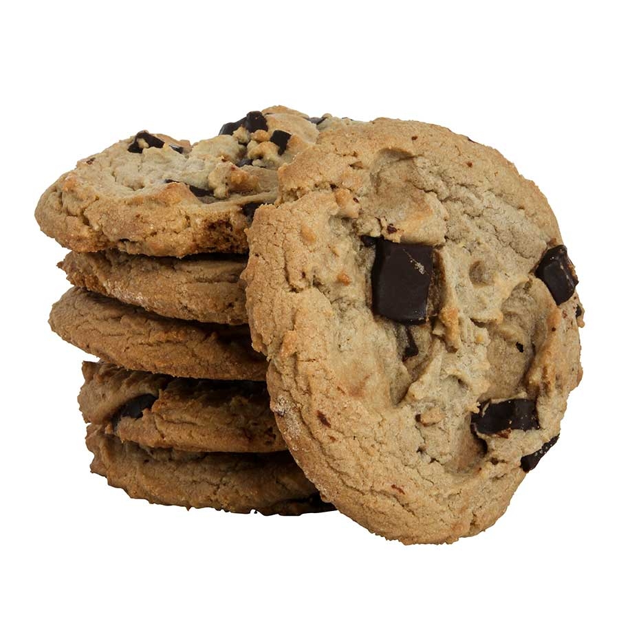 Otis Spunkmeyer Thaw N Serve Gourmet Chocolate Chunk Cookies, 1.33 Ounce -- 108 per case.