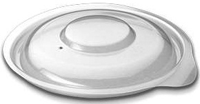 D and W Fine Pack Polypropylene Lid for 6 and 12 Ounce Cruiser Bowl -- 500 per case