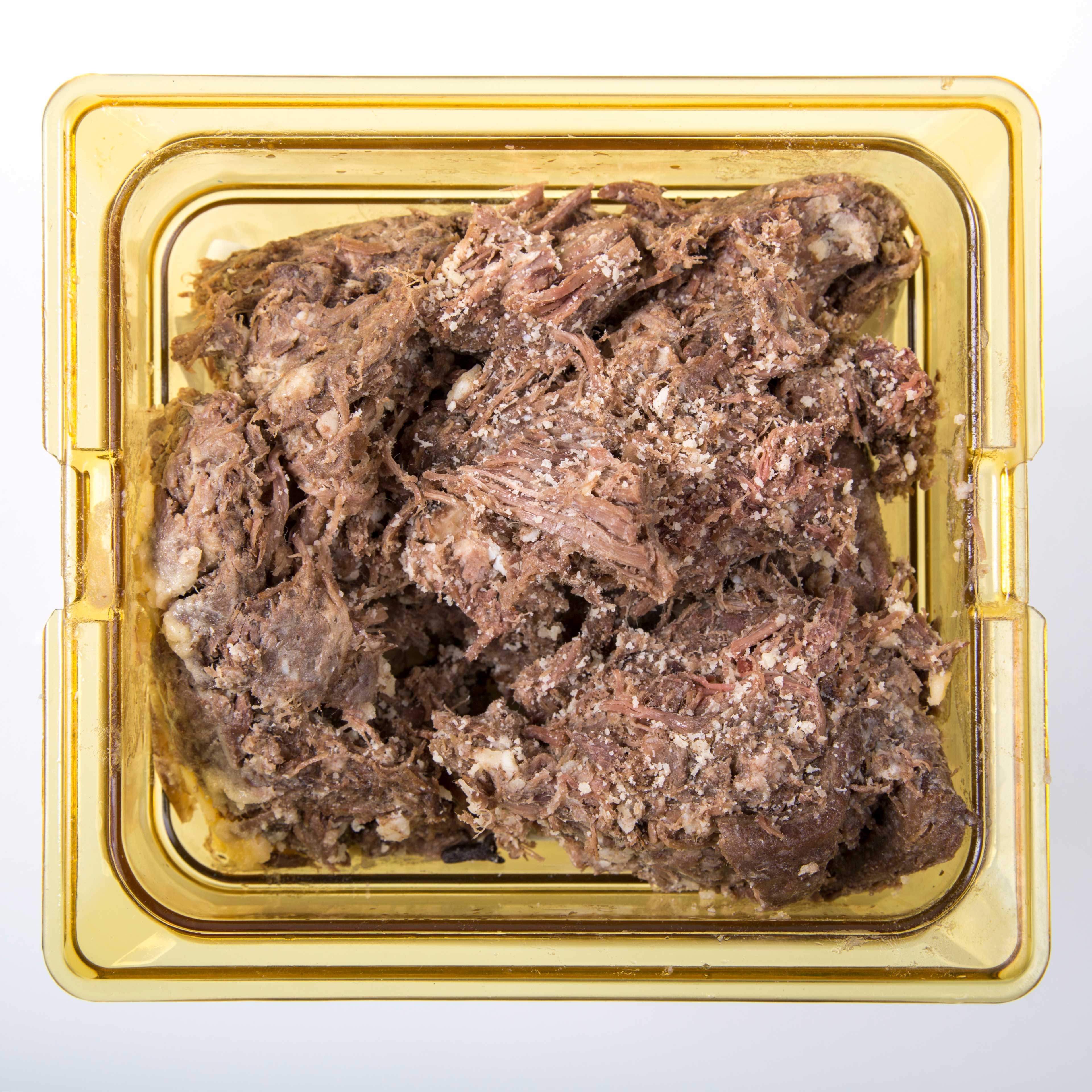 Naughty Chile Taqueria Beef Cheeks Barbacoa, 20 Pound.