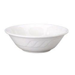 Vertex China Sausalito Oriental Undecorated Round Flared Bowl, 30 Ounce -- 36 per case.