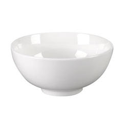 Vertex China Rubicon Undecorated White Rice Bowl, 13 Ounce -- 48 per case.