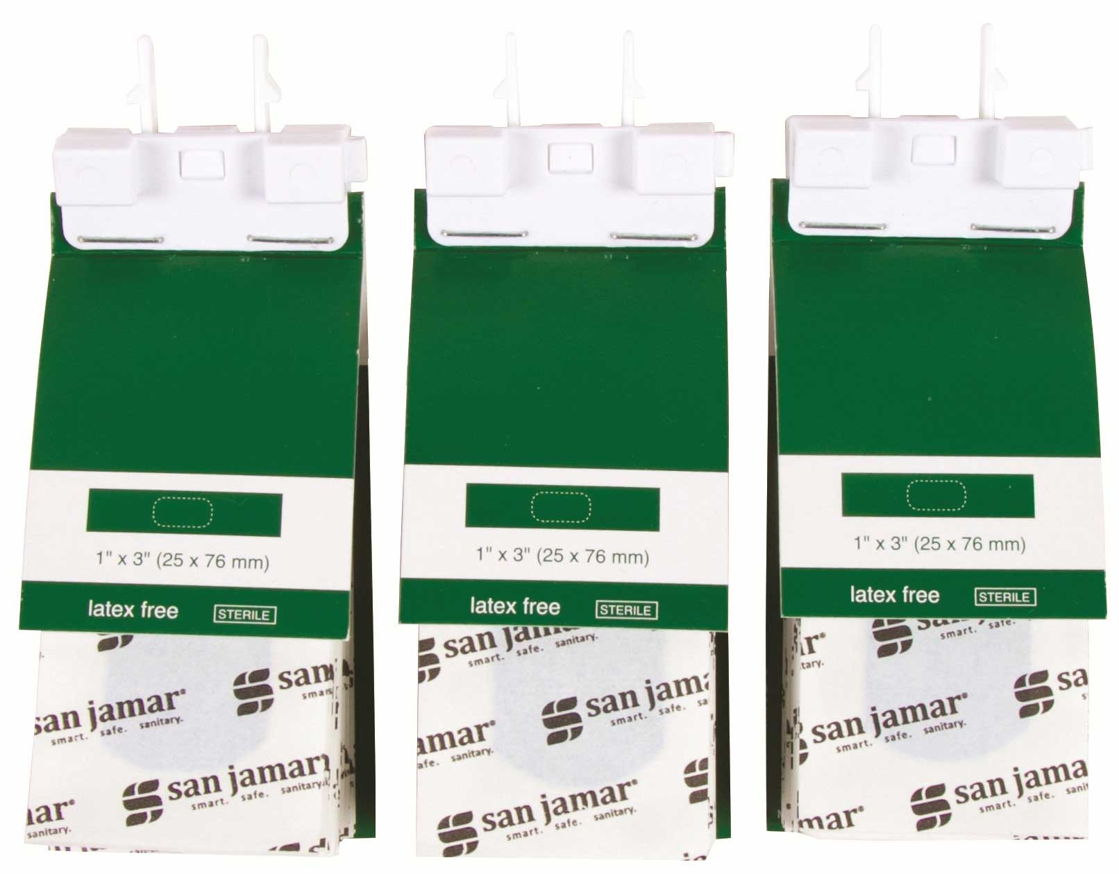 San Jamar Blue Strip Bandage Refill Cartridge for Mani Kare Bandage Dispenser -- 3 per case.