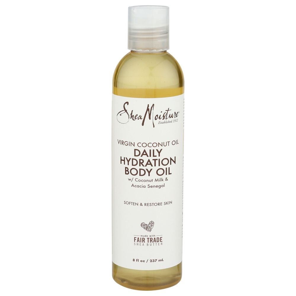 Shea Moisture Virgin Coconut Oil Daily Hydration Body Oil, 8 Fluid Ounce