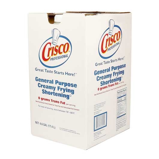 Crisco Professional General Purpose Creamy Fry Shortening, 4.6 Gallon