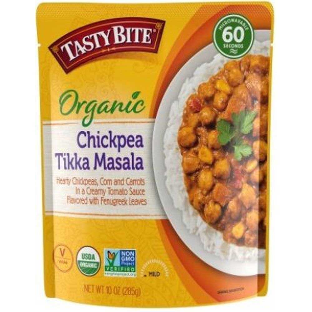 Tasty Bite Organic Chickpea Tikka Masala, 10 Ounce -- 6 per case