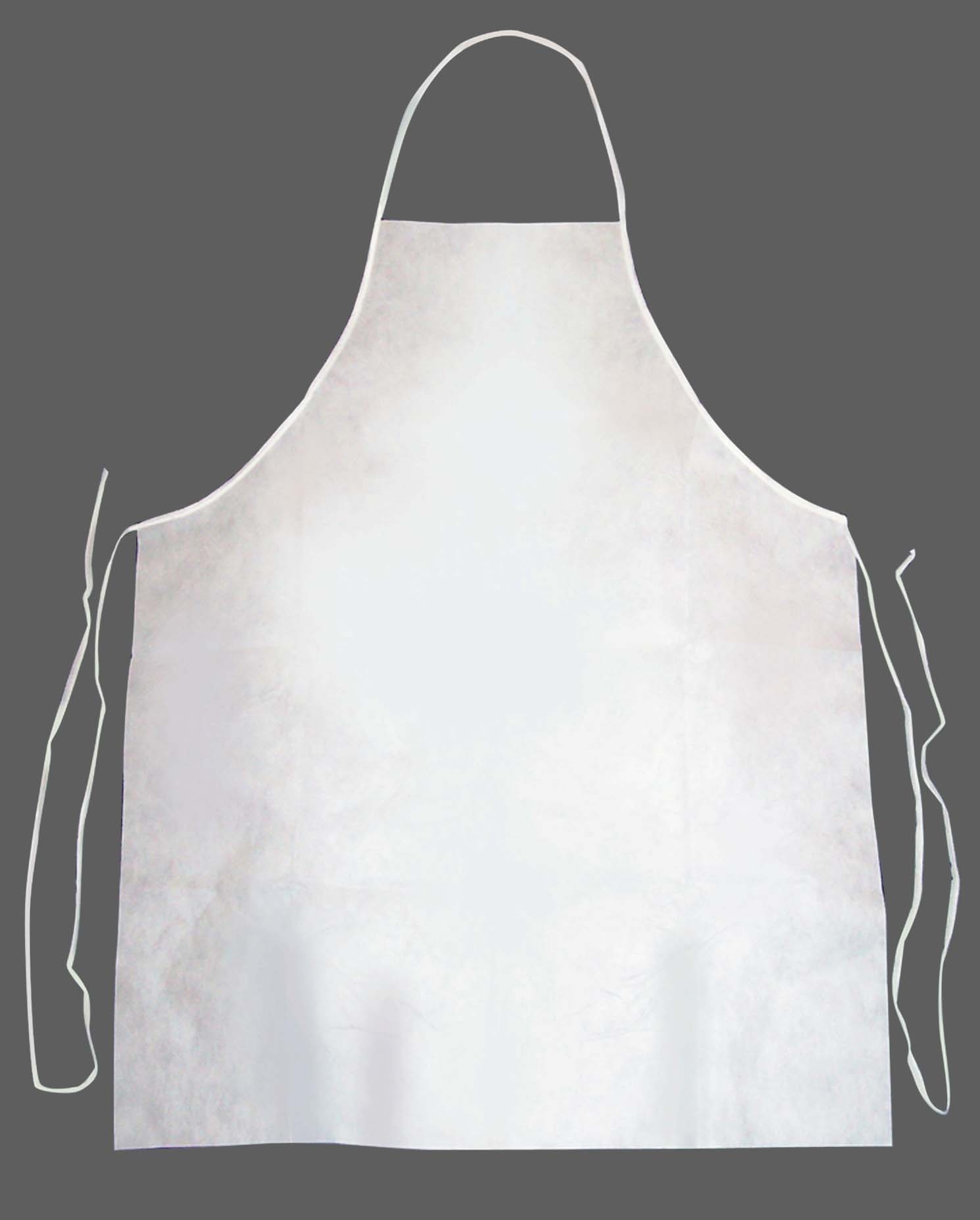 Cellucap 28 x 36 inch White Bib Apron -- 100 per case.