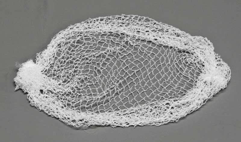 Cellucap White Nylon Light Weight Hair Net, 36 inch - 144 per pack -- 10 packs per case.