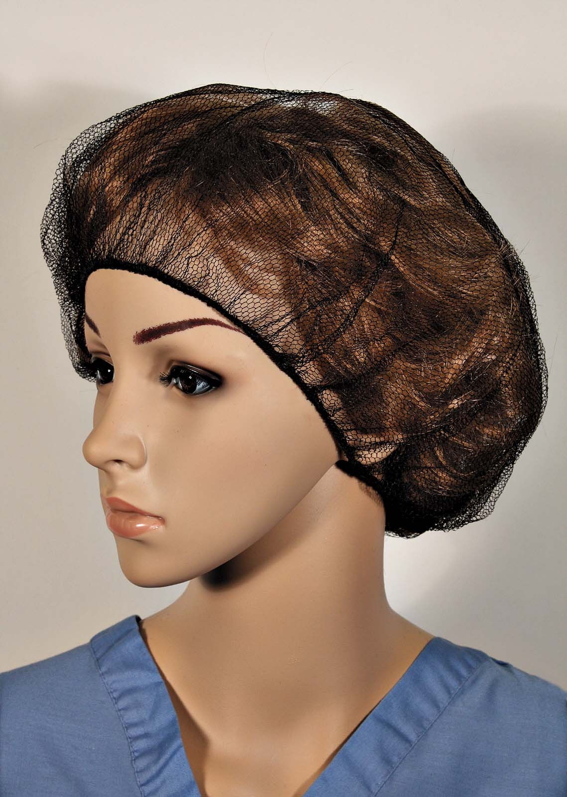 Cellucap Black Polyester Koronet, 28 inch -- 1000 per case.