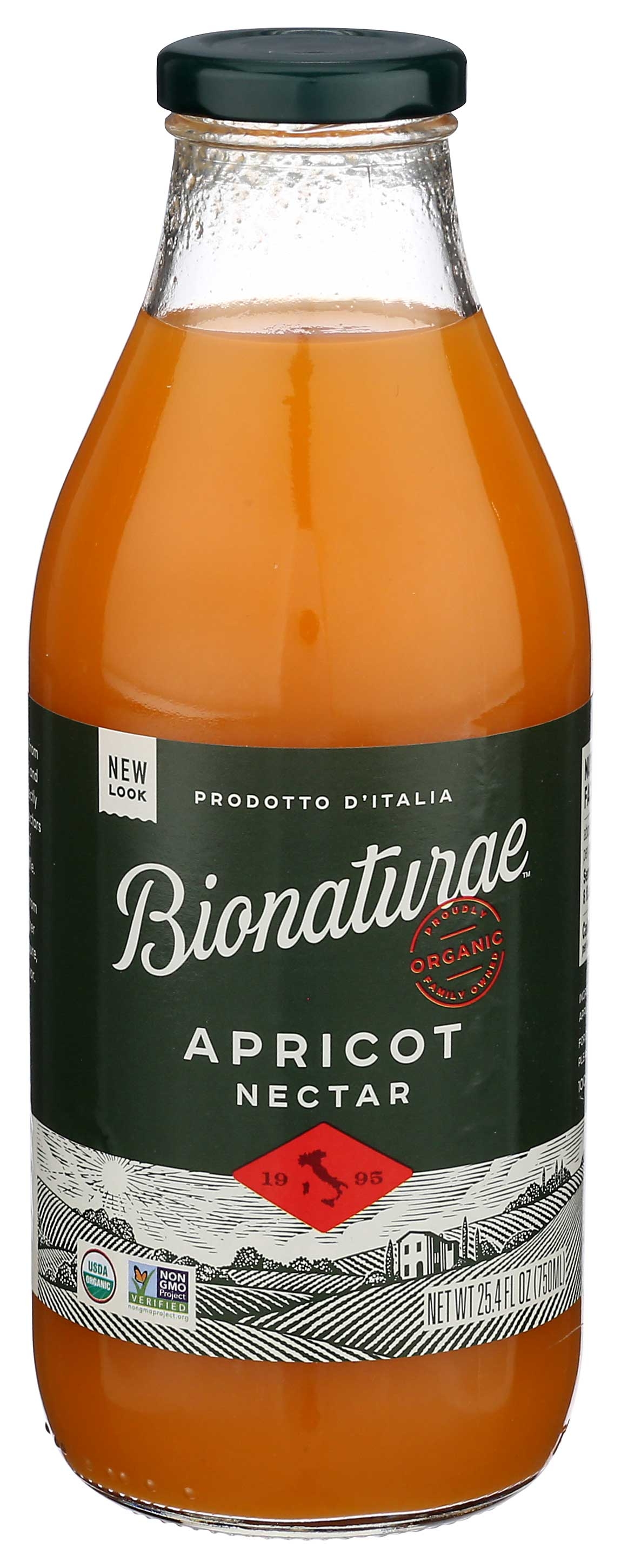 Bionaturae Organic Apricot Fruit Nectar, 25.4 Ounce -- 6 per case.