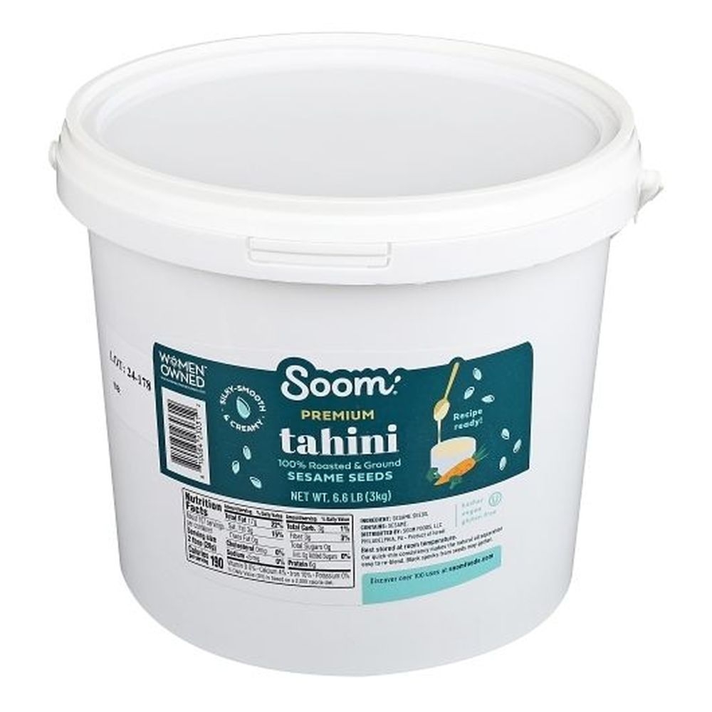 Soom Foods Premium Tahini, 6.6 Pound - 4 per case