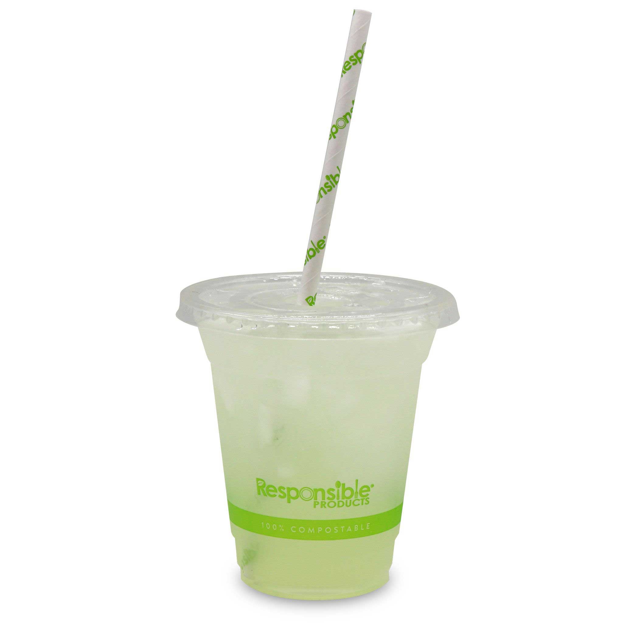 Responsible Products PLA Compostable Clear Cold Cup, 9 Ounce Capacity -- 1000 per case