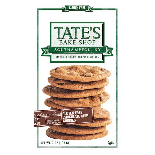 Tates Bake Shop Gluten Free Chocolate Chip Cookie, 7 Ounce -- 12 per case