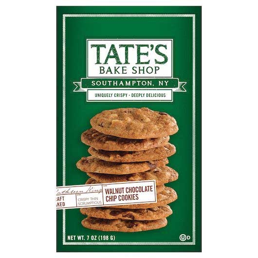 Tates Bake Shop Walnut Chocolate Chip Cookie, 7 Ounce -- 12 per case