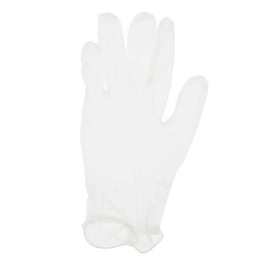 AmerCareRoyal Medium Clear Powdered Verge Vinyl Gloves, 1000 count