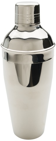 Winco Stainless Steel 3 Piece Deluxe Bar Shaker Set, 28 Ounce -- 1 set