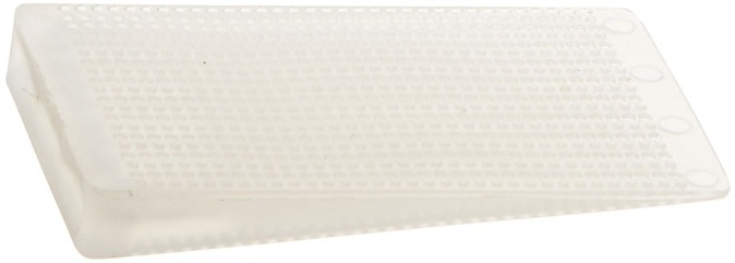 Winco Stabilizer Translucent Plastic Hard Table Wedge