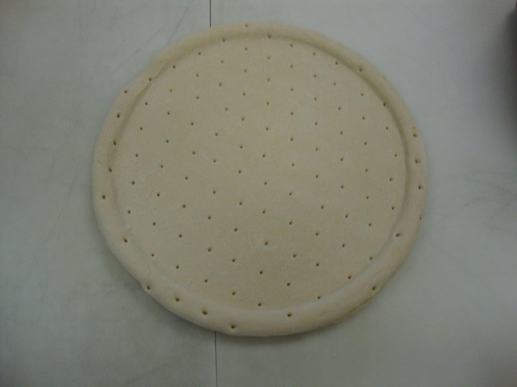 Alive and Kicking Self Rising Pizza Crust, 7 inch -- 48 per case.