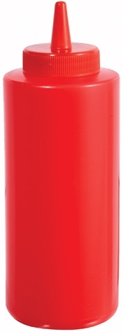 Winco Regular Squeeze Bottle -- 6 per case