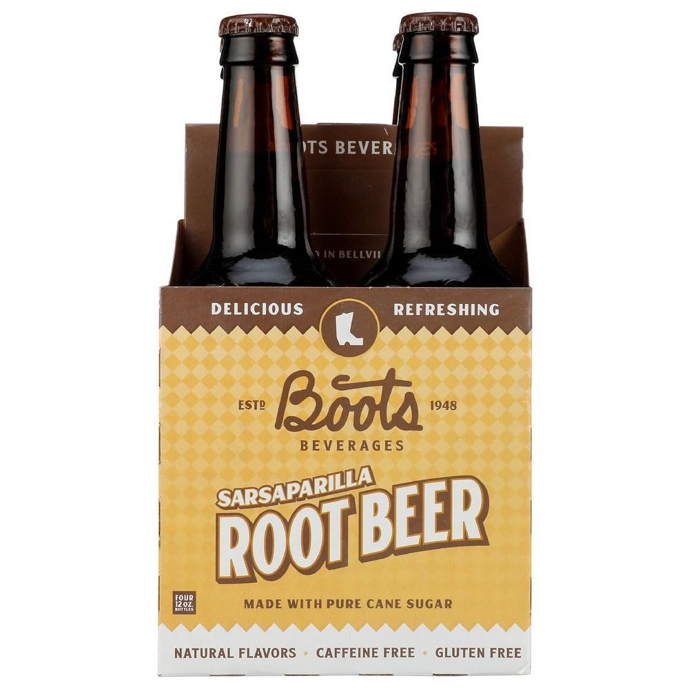 Boots Beverages Sarsaparilla Root Beer, 48 Fluid Ounce -- 6 per case