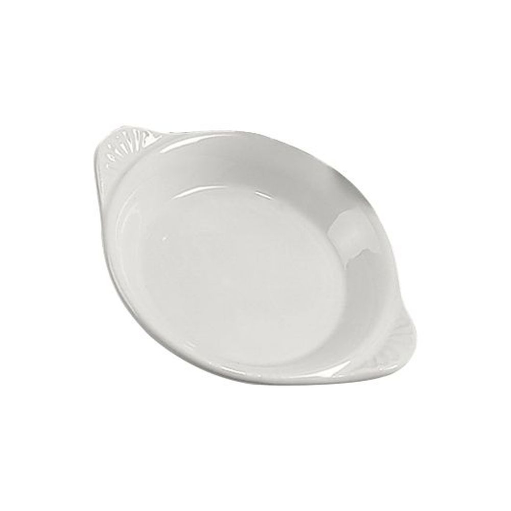 Diversified 8 Ounce Ceramic White Shirred Egg Ceramic Dish, 24 count