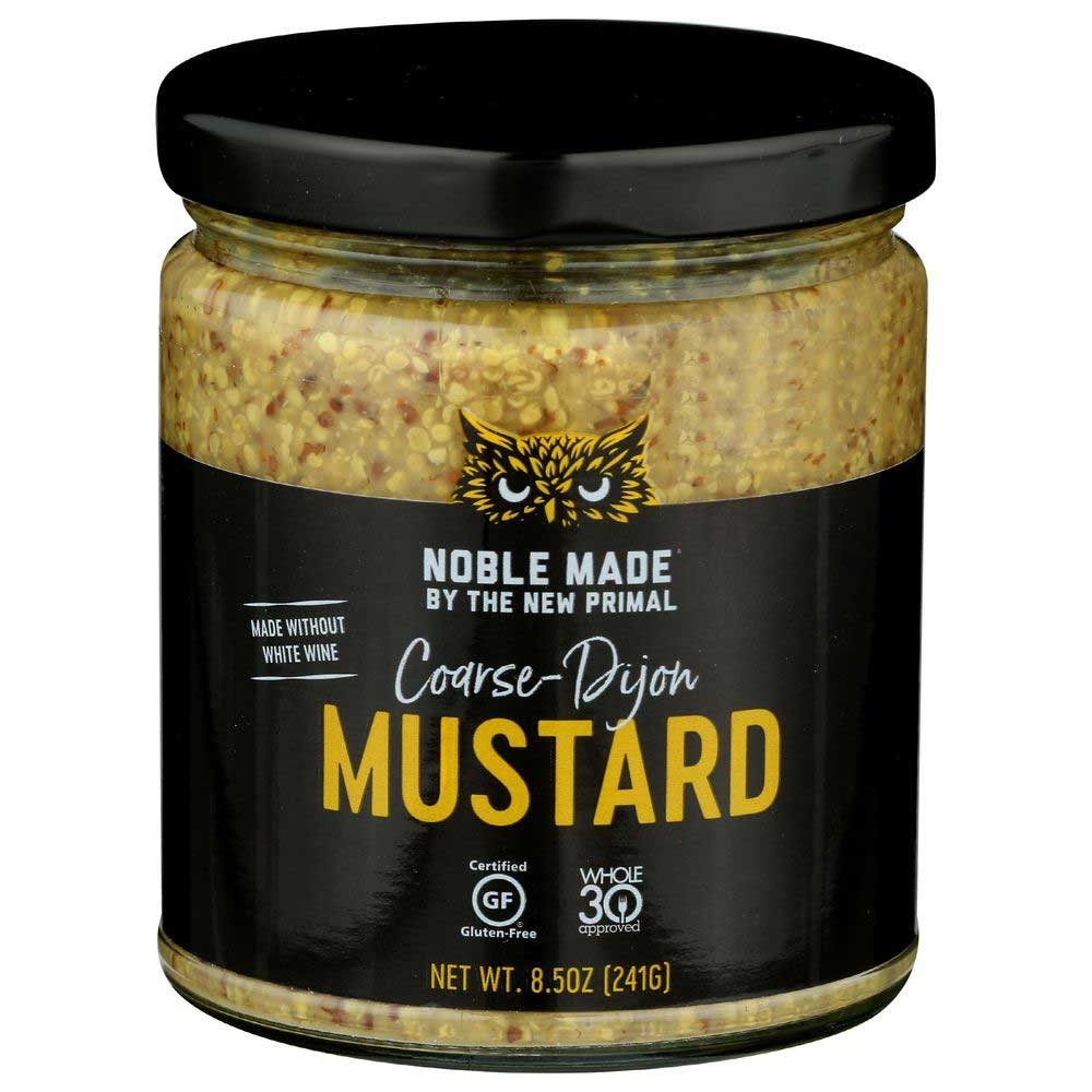 The New Primal Coarse Dijon Mustard, 8.5 Ounce -- 6 per case