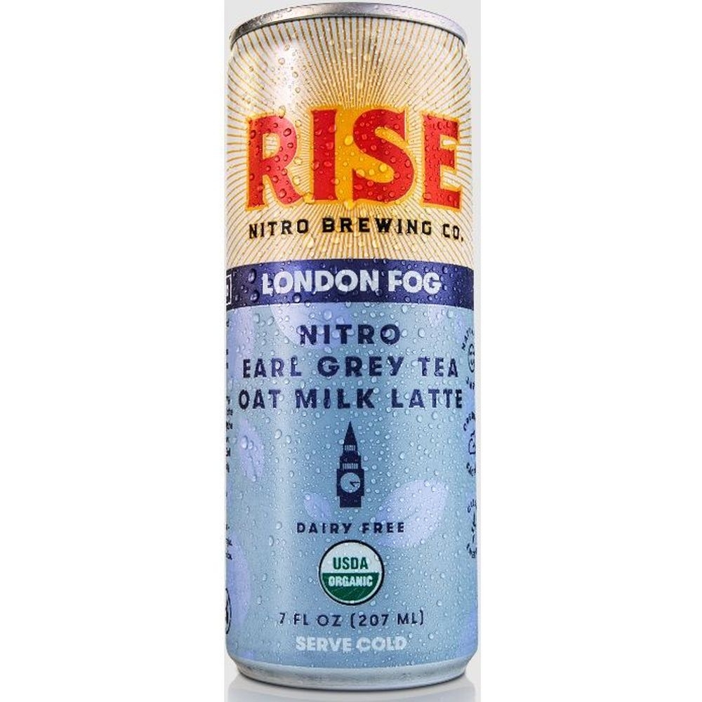London Fog Nitro Earl Grey Tea Oat Milk Latte, 7 Fluid Ounce -- 12 per case