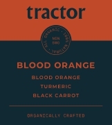 Tractor Beverage Co Organic Blood Orange Soda Syrup, 2.5 Gallon.