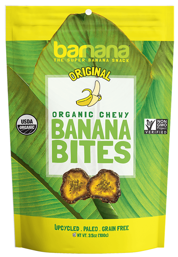 Barnana Original Banana Bites, 3.5 Ounce -- 12 per case.