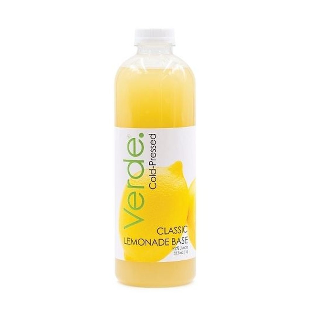 Verde 52 Percent Cold-Pressed Lemonade Base Juice, 33.8 Ounce -- 6 per case