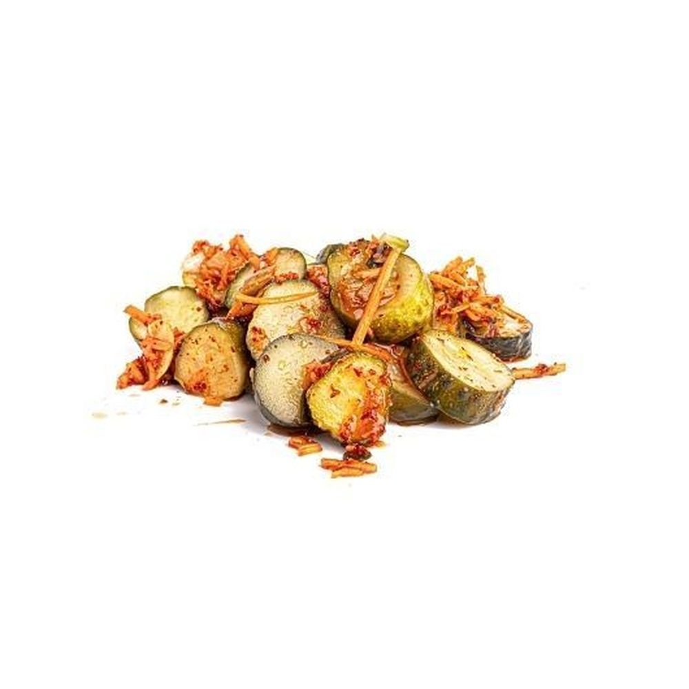 Cleveland Kitchen Kimchi Pickle Chips, Pail, 40 Pound