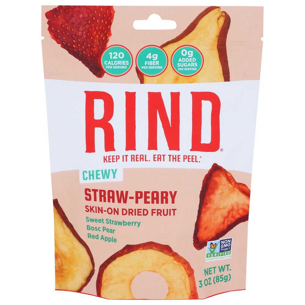 Rind Straw-Peary Skin on Dried Fruit, 3 Ounce -- 12 per case