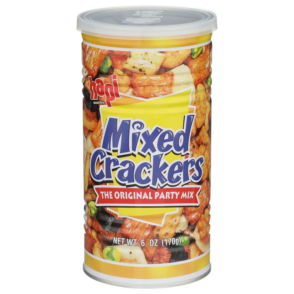 Hapi Mixed Rice Cracker, 6 Ounce -- 12 per case
