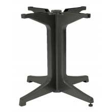 Grosfillex Charcoal Resin Pedestal Base 2000 Only.