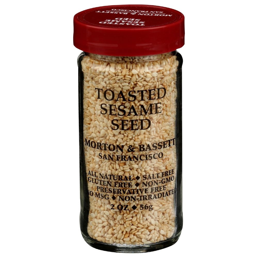 Morton and Bassett Toasted Sesame Seeds, 2 Ounce -- 3 per case