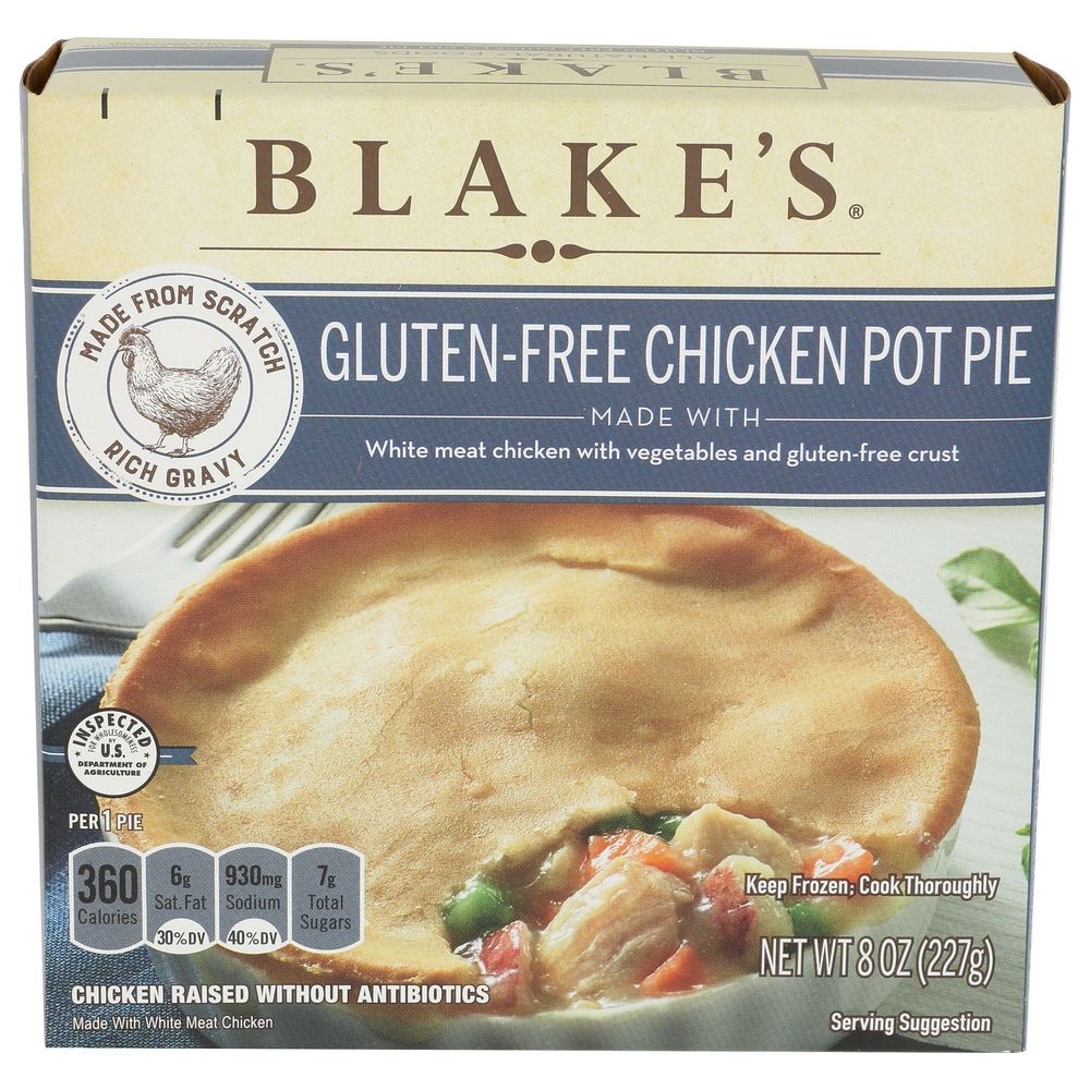 Blakes All Natural Chicken Pot Pie, 8 Ounce -- 9 per case