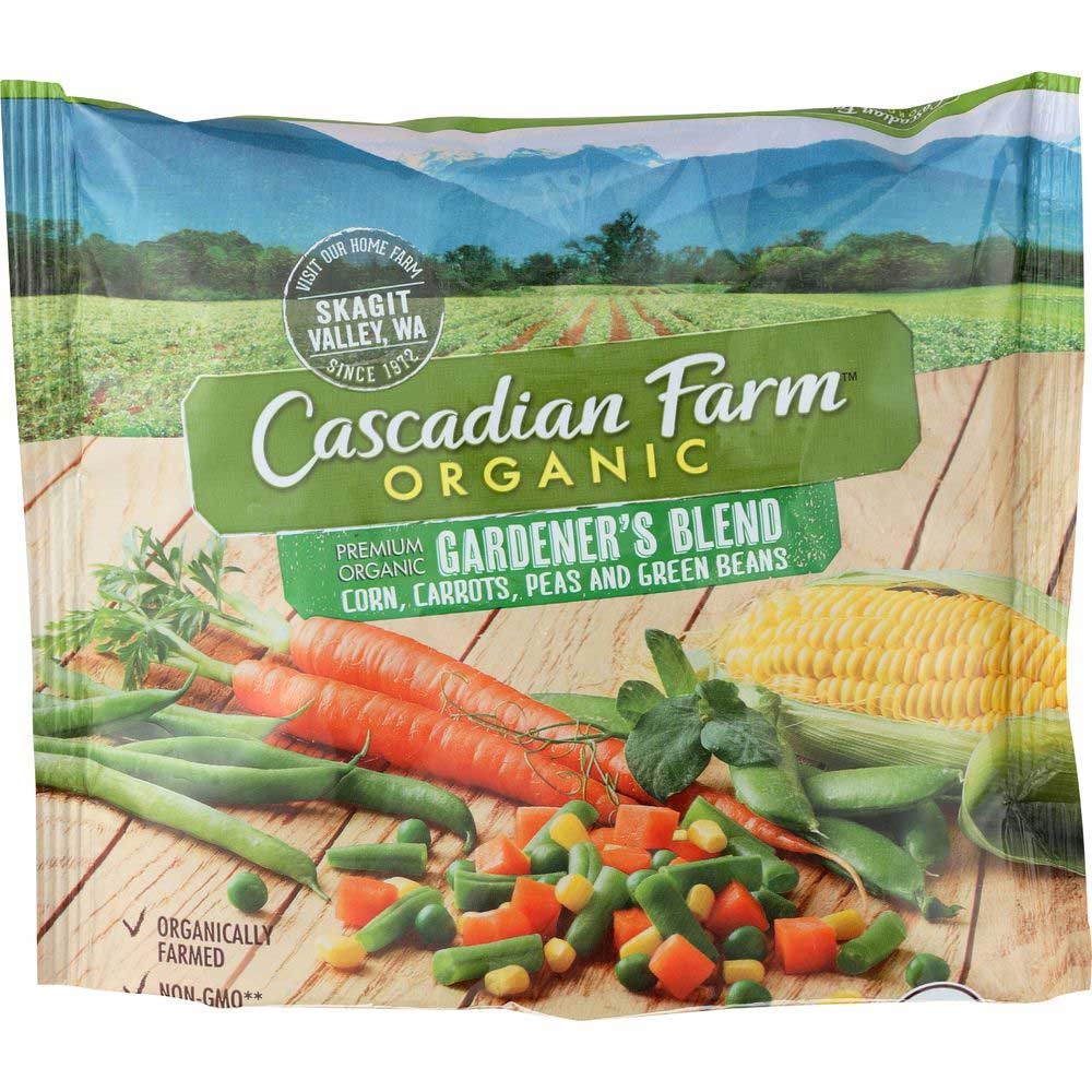 Cascadian Farm Organic Premium Gardeners Blend Vegetable, 10 Ounce -- 12 per case.