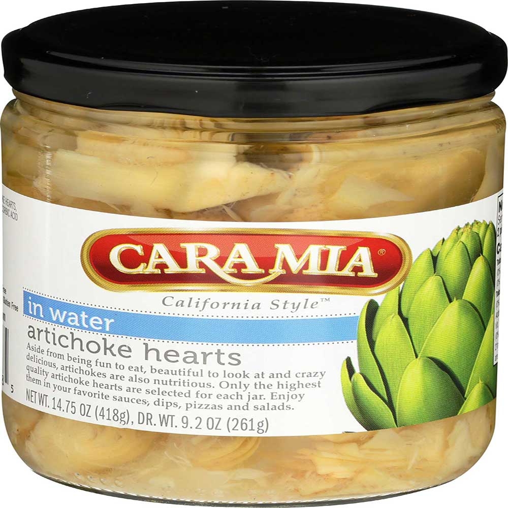 Cara Mia Artichoke Hearts in Water, 14.5 Fluid Ounce -- 12 per case