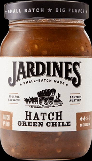 Jardines Medium Hatch Green Chile Salsa, 16 Ounce -- 6 per case