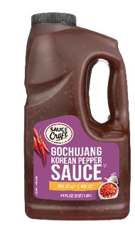 Sauce Craft Gochujang Korean Pepper Sauce, 0.5 Gallon -- 4 per case.